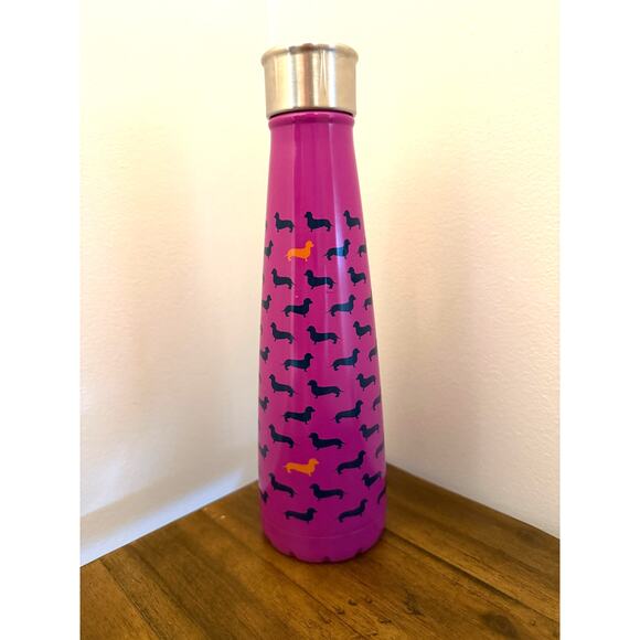 S’ip by S’well Purple Dachshund Water Bottle Vacuum Insulated 15oz - Picture 2 of 3